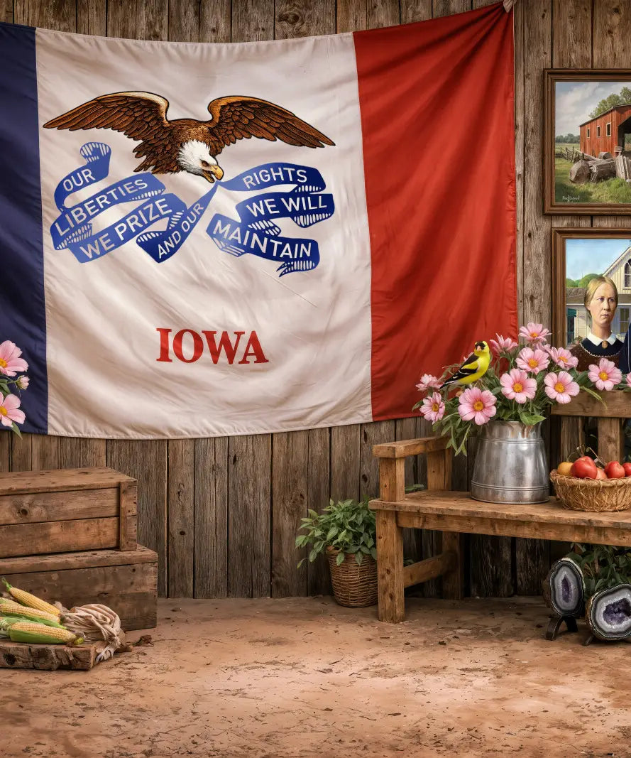 Multi-Colored Patriotic Backdrop for Photography