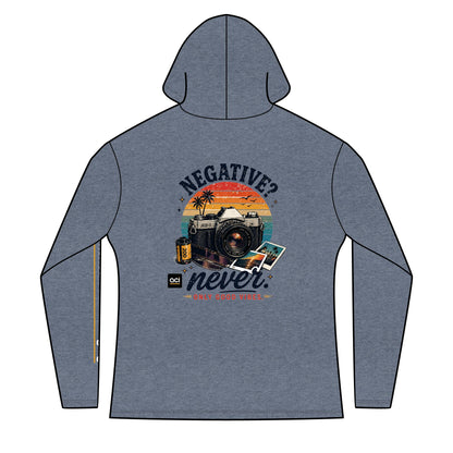 ACI "Negative. Never." Long Sleeve Lightweight Hoodie