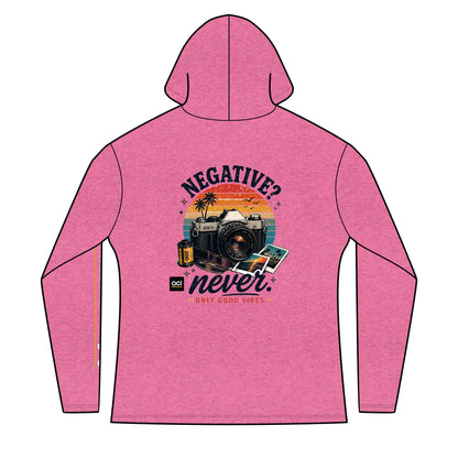ACI "Negative. Never." Long Sleeve Lightweight Hoodie