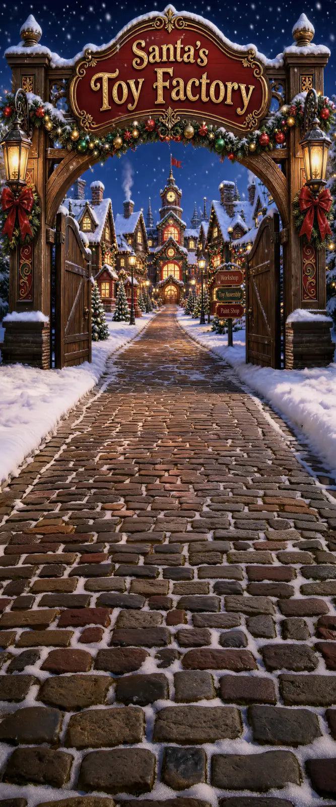 Santas  Toy  Factory Sweep