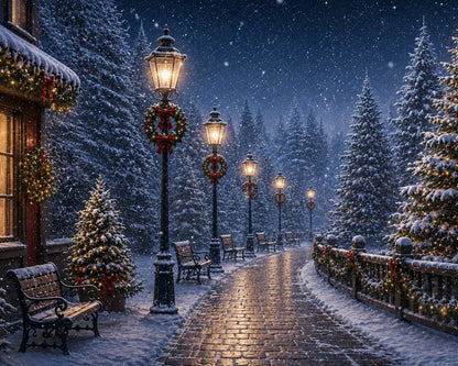 Evening Winter Stroll