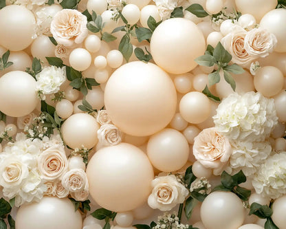 Balloons  Bouquets Cream