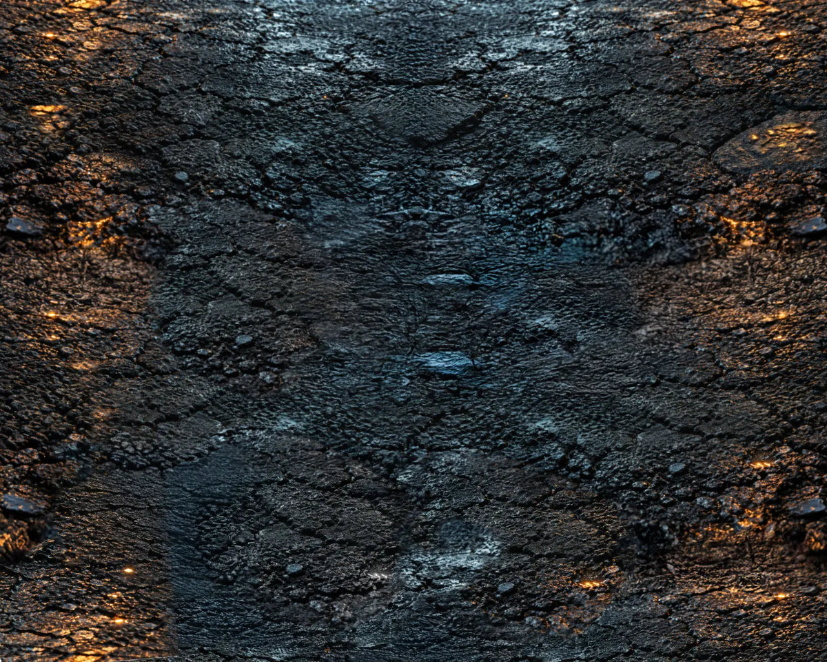 Blacktop RubberMat Floor
