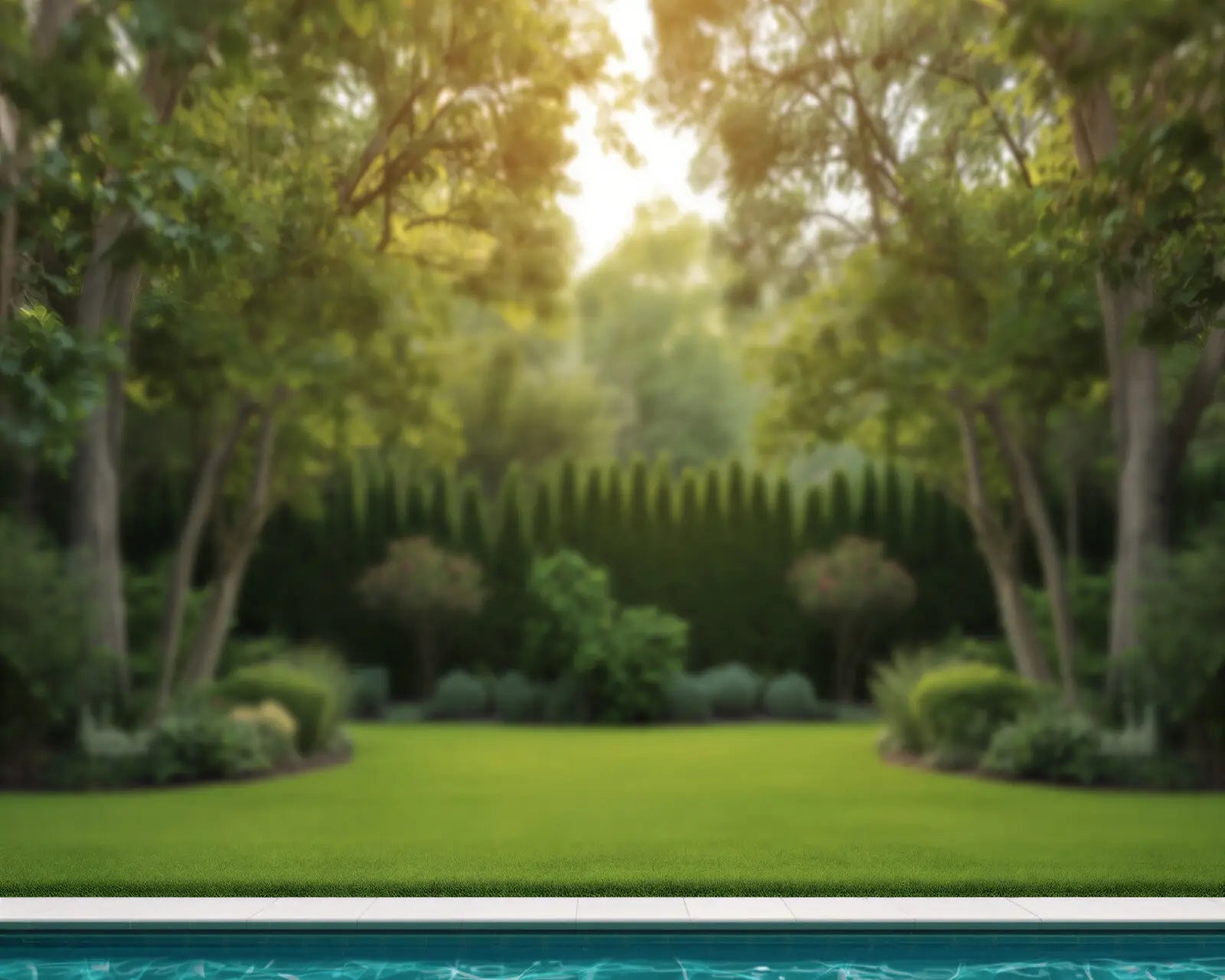 Backyard Summer Pool