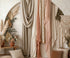 Beige Brown Pink White  Backdrop for Photography