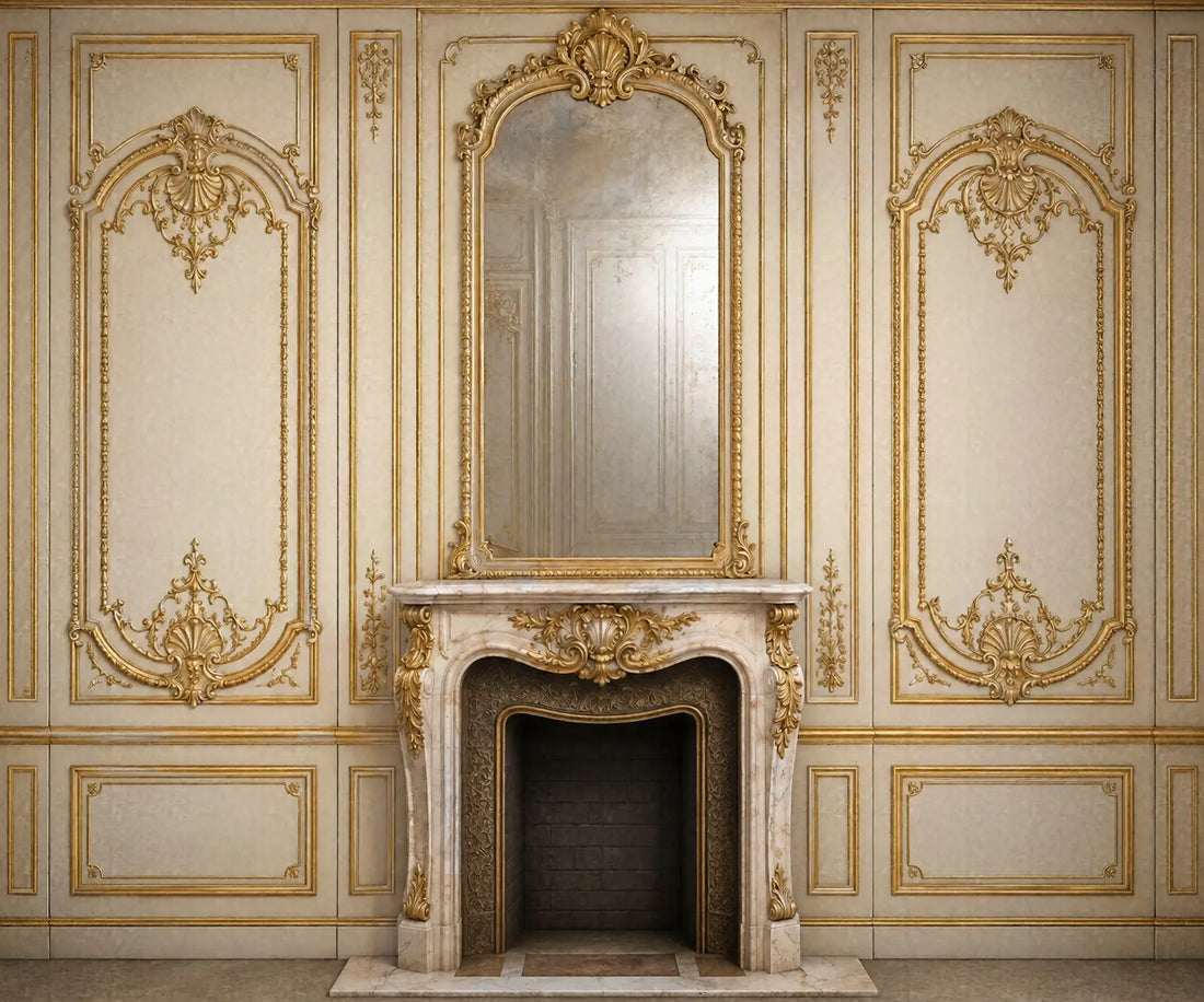 Beige Brown Gold  Backdrop for Photography