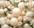 White Cream Backdrop for Photography