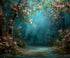 Pink Green Brown  Backdrop for Photography