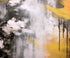 Gray White Yellow   Backdrop for Photography