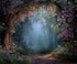 Purple Brown Green Pink  Backdrop for Photography