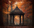 Black Orange Brown   Backdrop for Photography