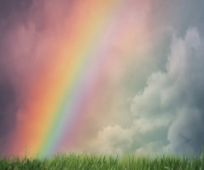 Red Pink Green Yellow Blue  Backdrop for Photography