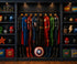 Red Blue Black Green  Backdrop for Photography