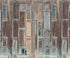 Brown Blue  Backdrop for Photography