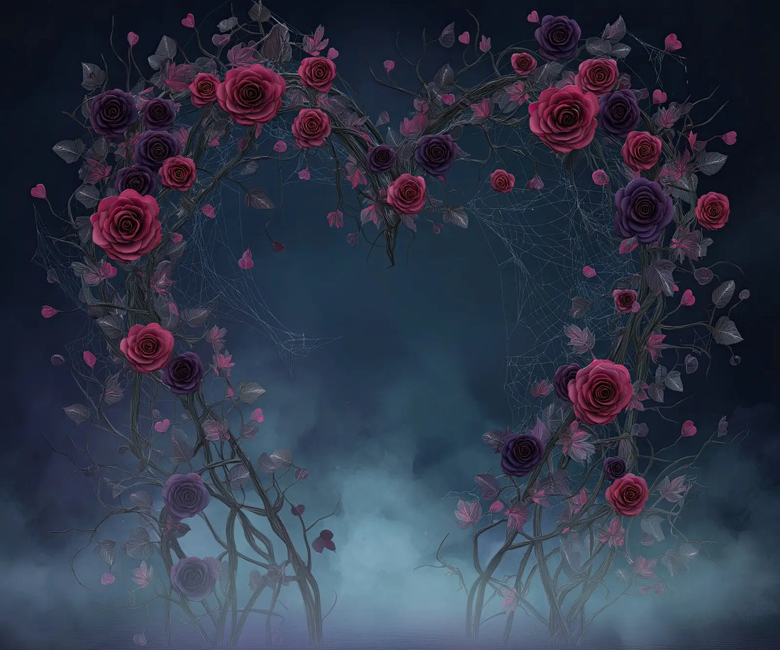 Gray Pink Purple  Backdrop for Photography