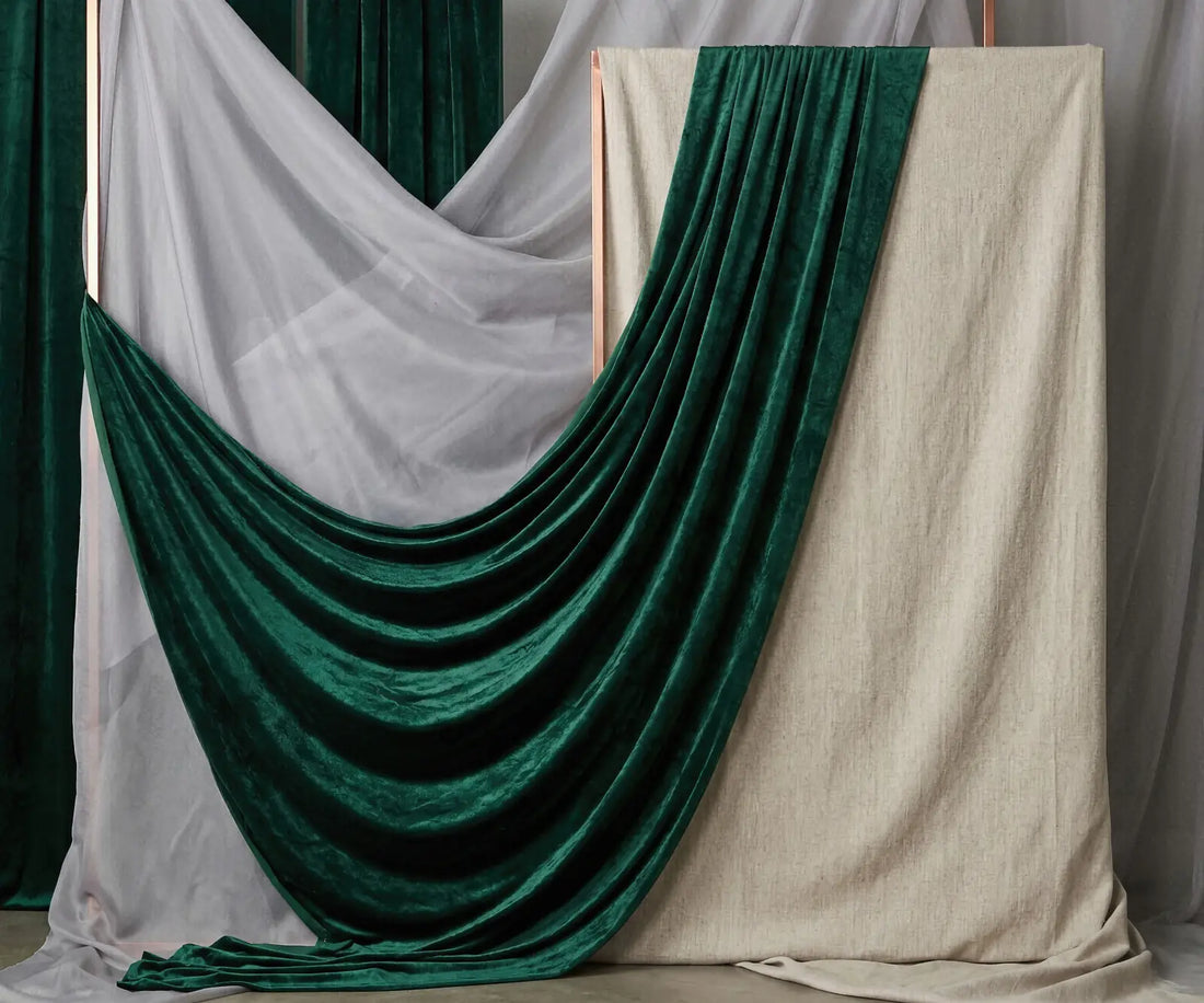 Green  Brown white  Backdrop for Photography