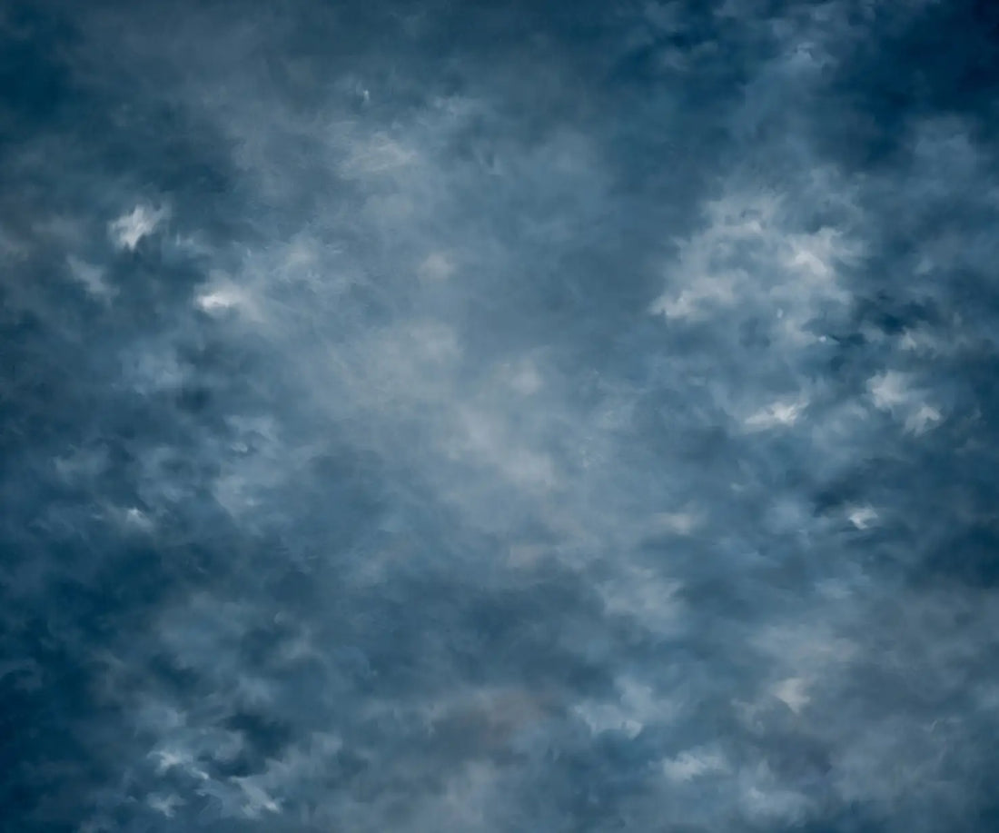 Blue White  Backdrop for Photography