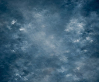 Blue White  Backdrop for Photography