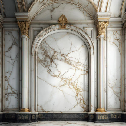 White Marble Wall 2