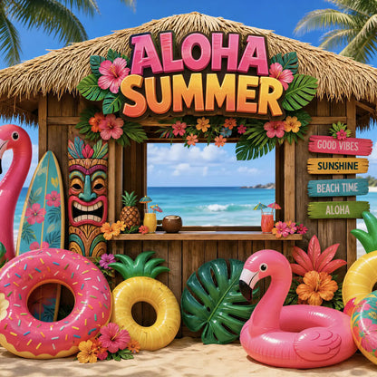 Aloha Summer Beach Hut