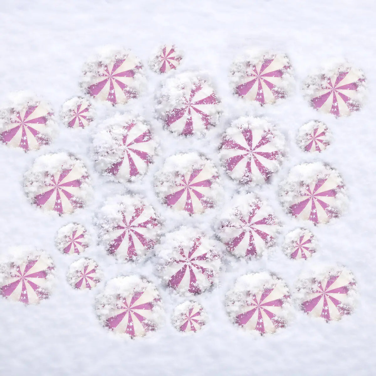 Pink Peppermint Rubbermat Floor