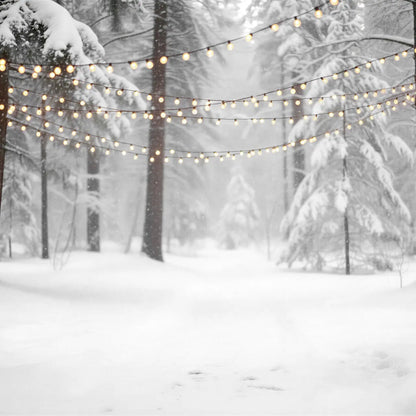 Snowy Forest Wood