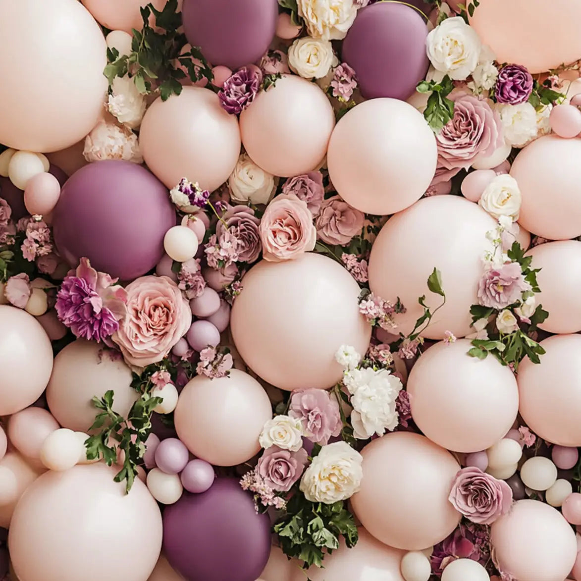 Balloons  Bouquets Mauve