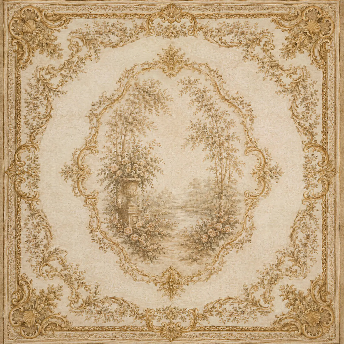 Laura Dark Rococo Rug