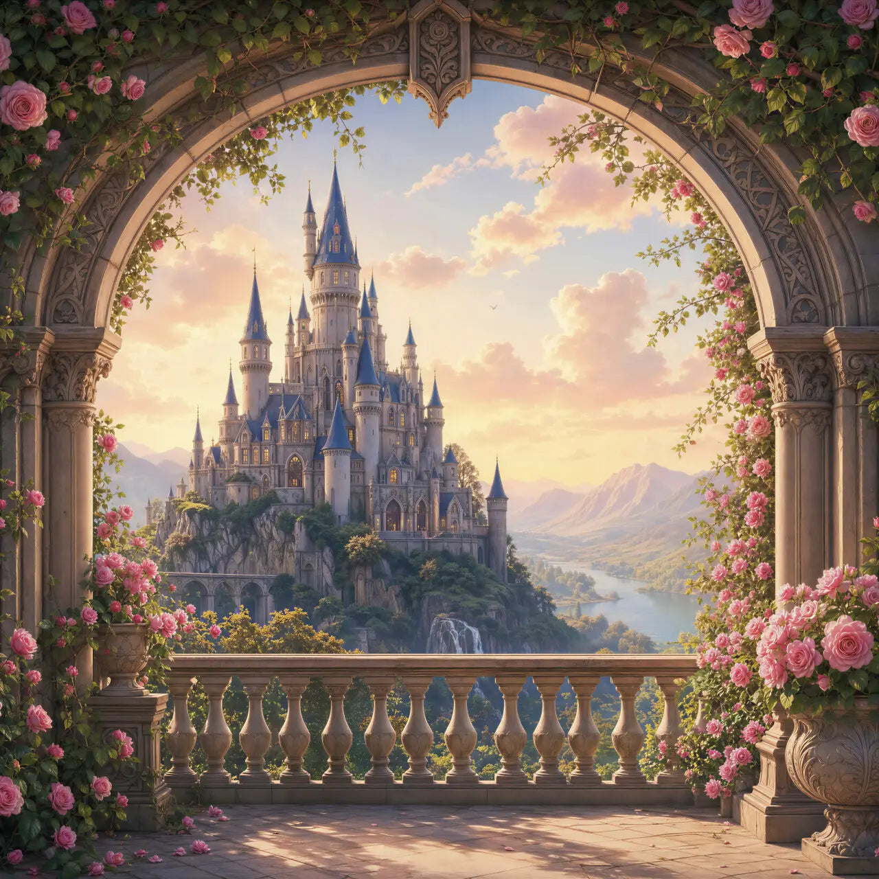 Enchanted Princess Balcony