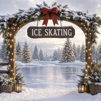 Christmas Pines Ice Skating Rink