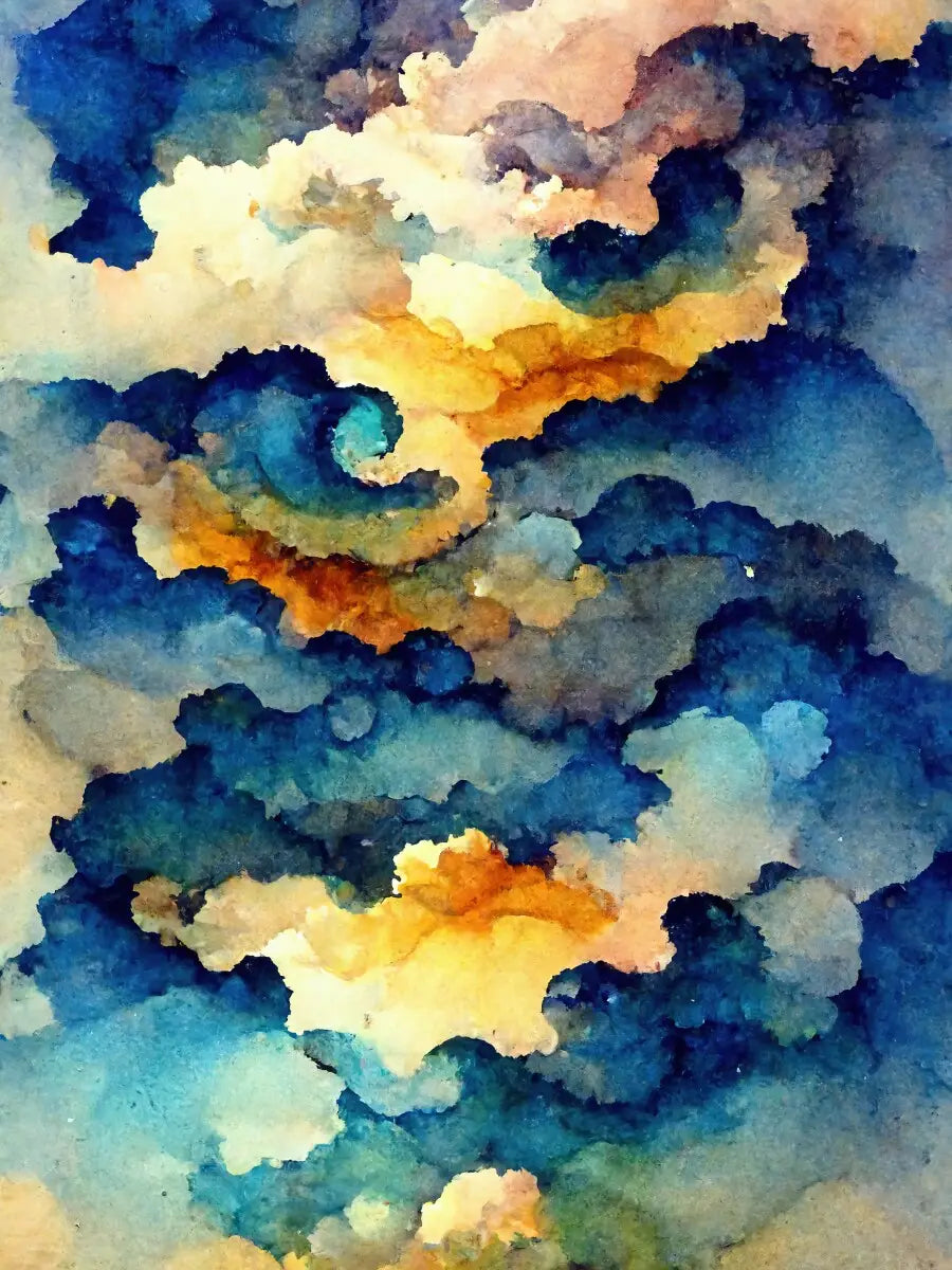 Watercolor Sky Sweep
