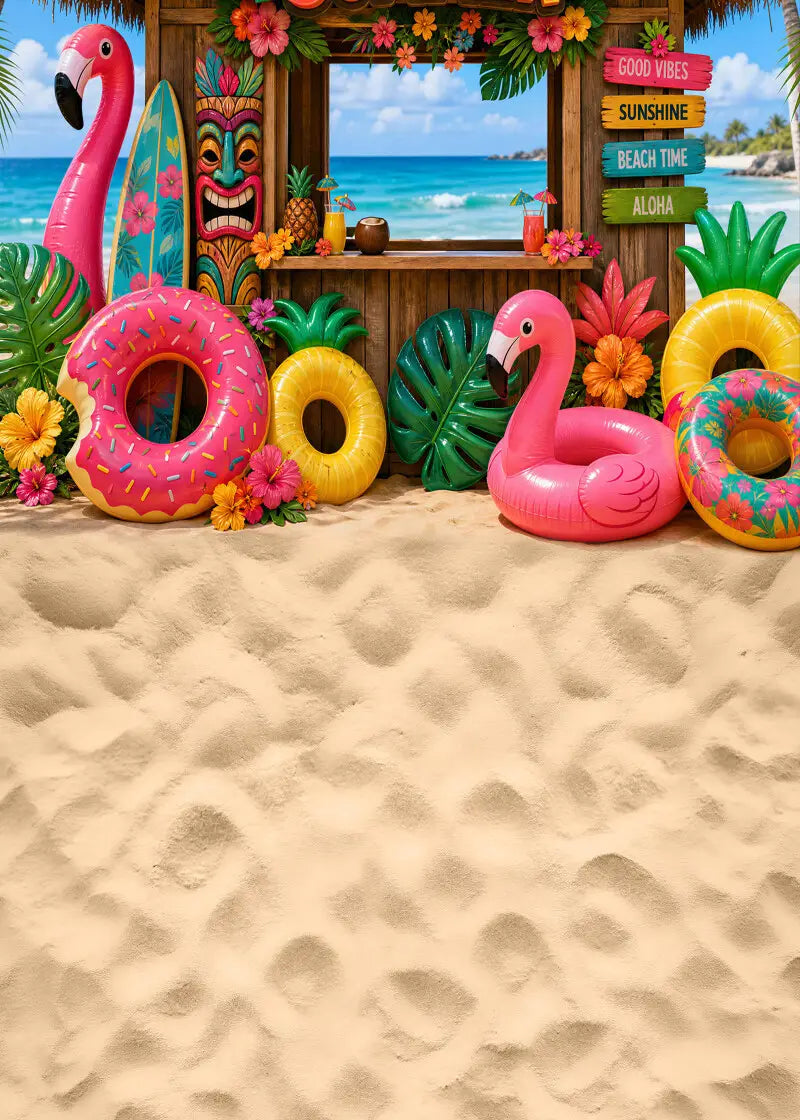 Aloha  Summer  Beach  Hut Sweep