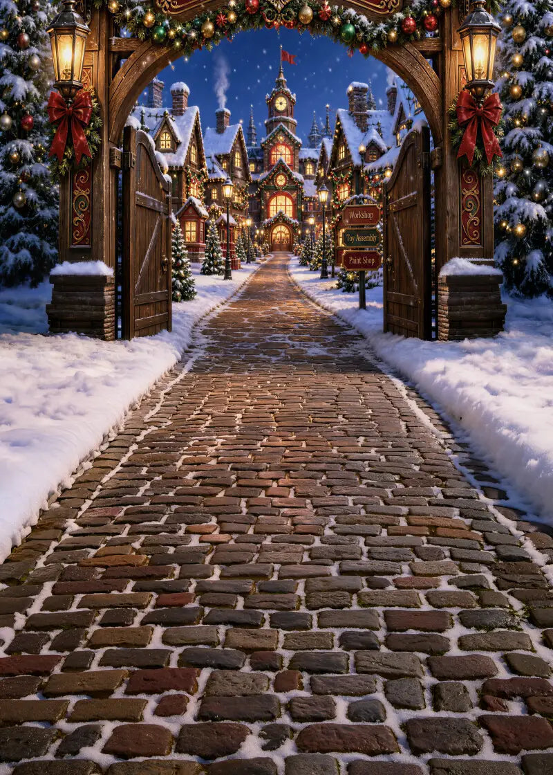 Santas  Toy  Factory Sweep
