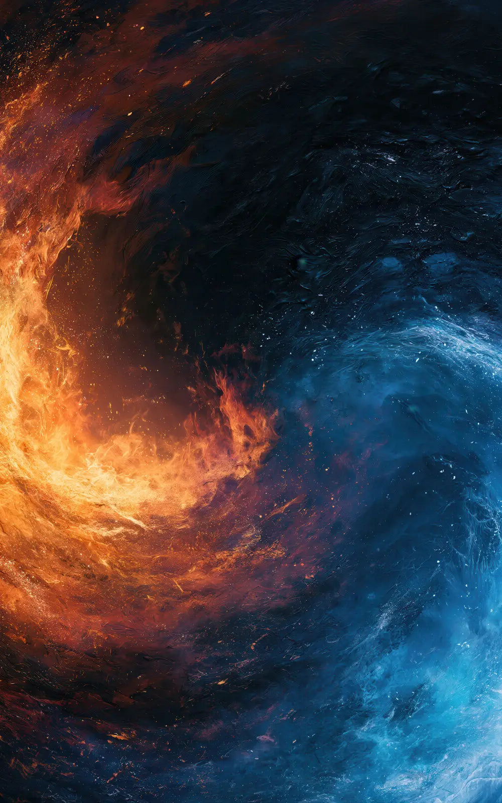 Fire And Ice 8x10