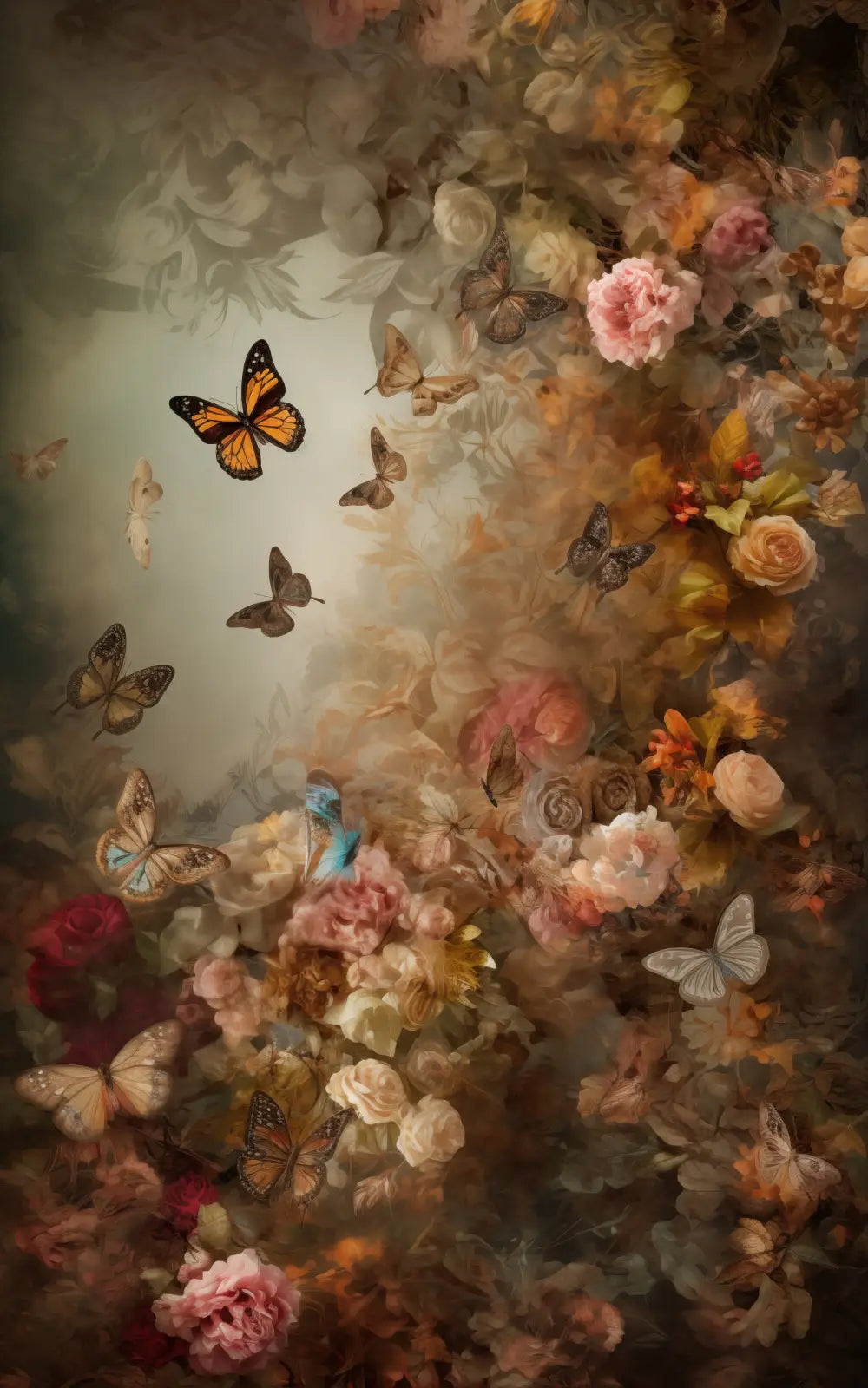 Victorian Style Butterflies III