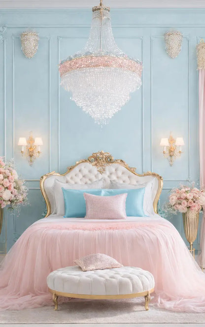 Elegant Pastel Bedroom