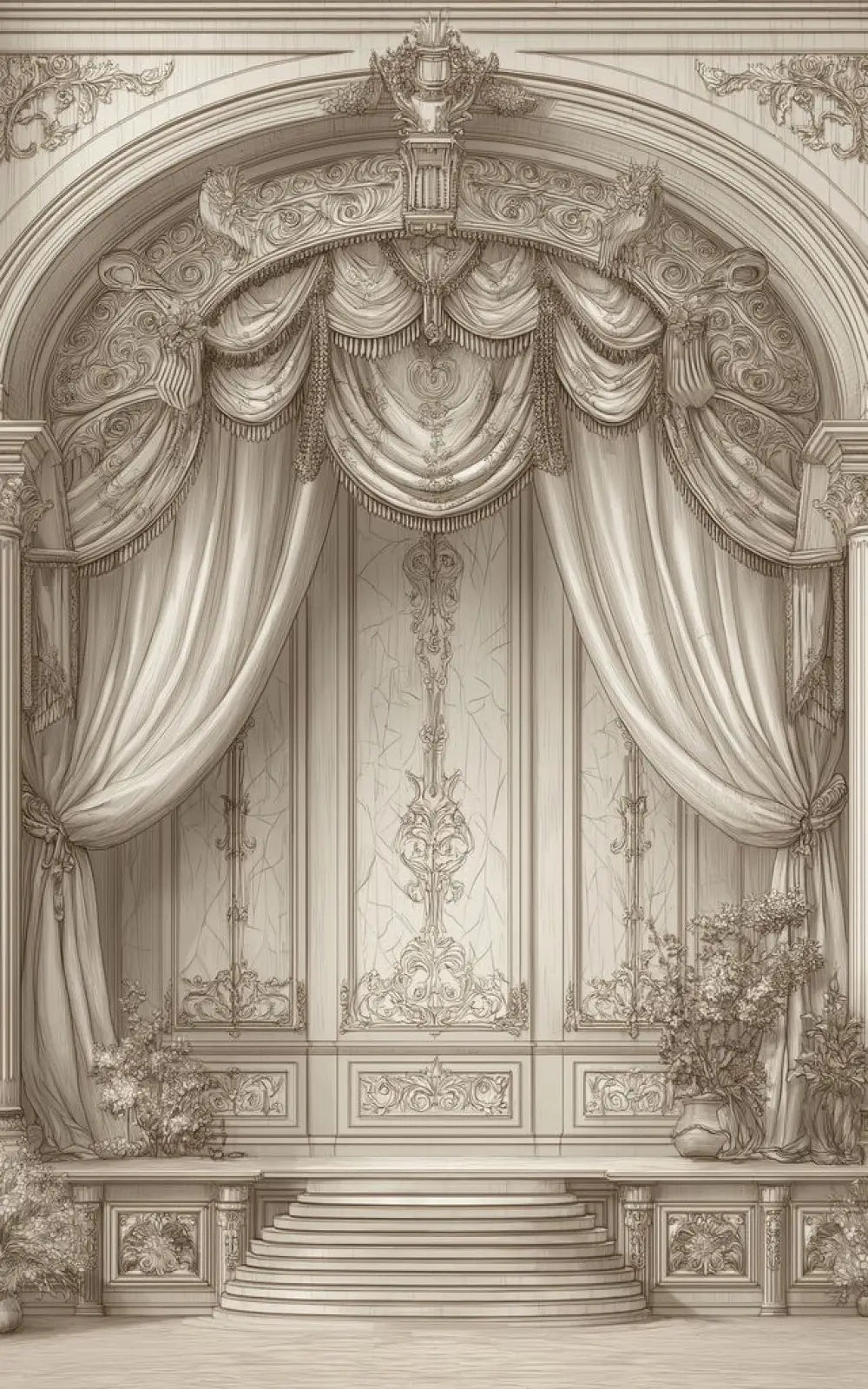 Brown arch