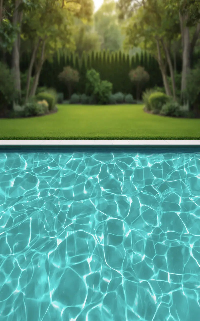 Backyard Summer Pool Sweep