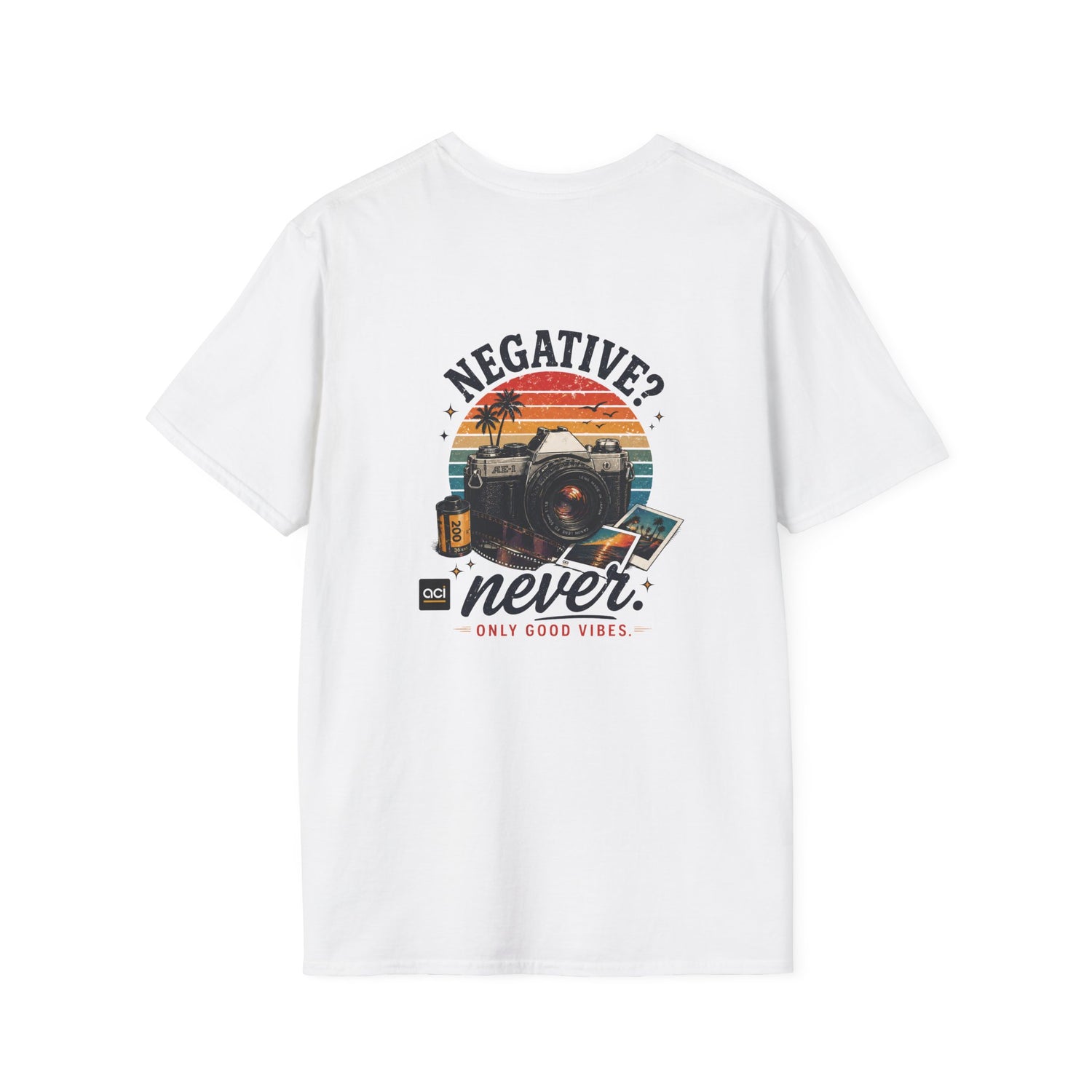 Retro ACI "Negative. Never." T-Shirt