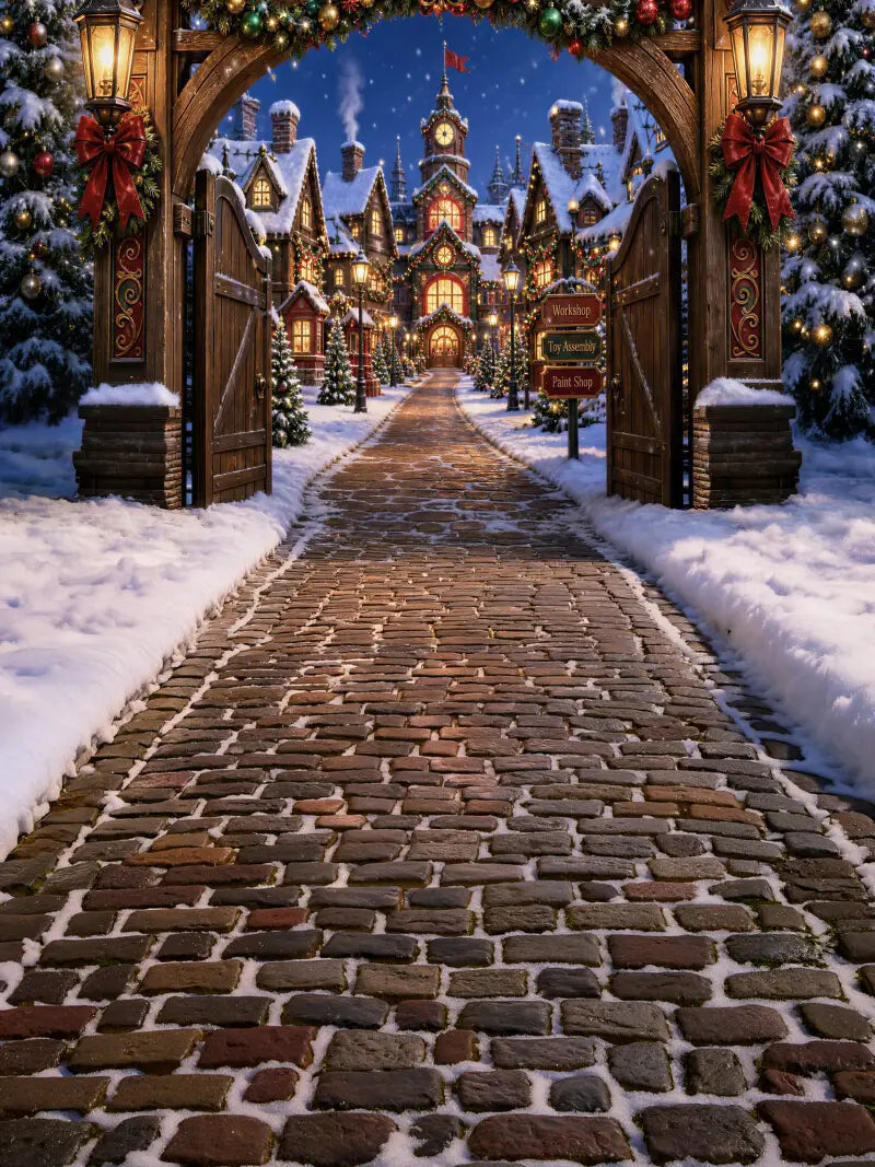 Santas  Toy  Factory Sweep