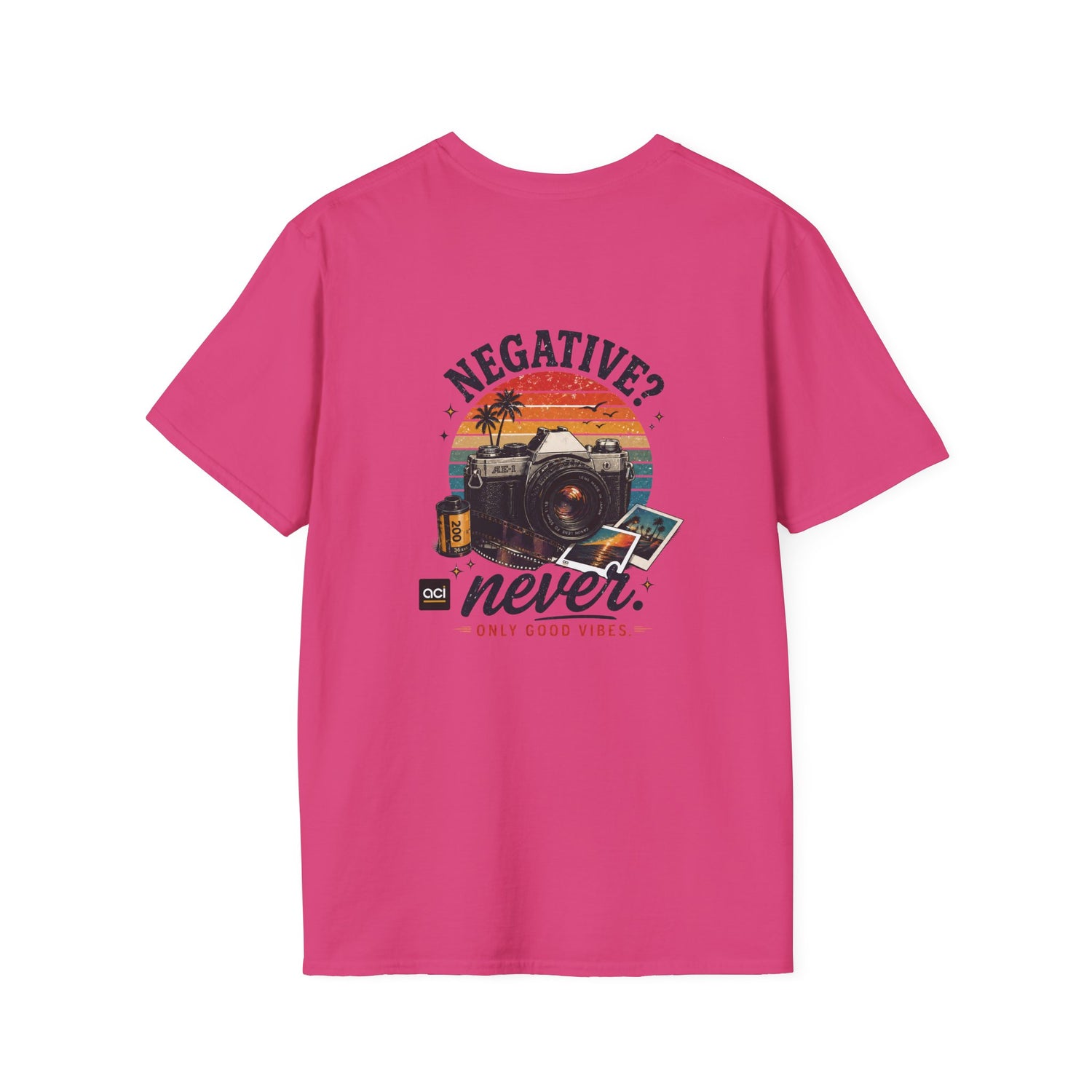 Retro ACI "Negative. Never." T-Shirt