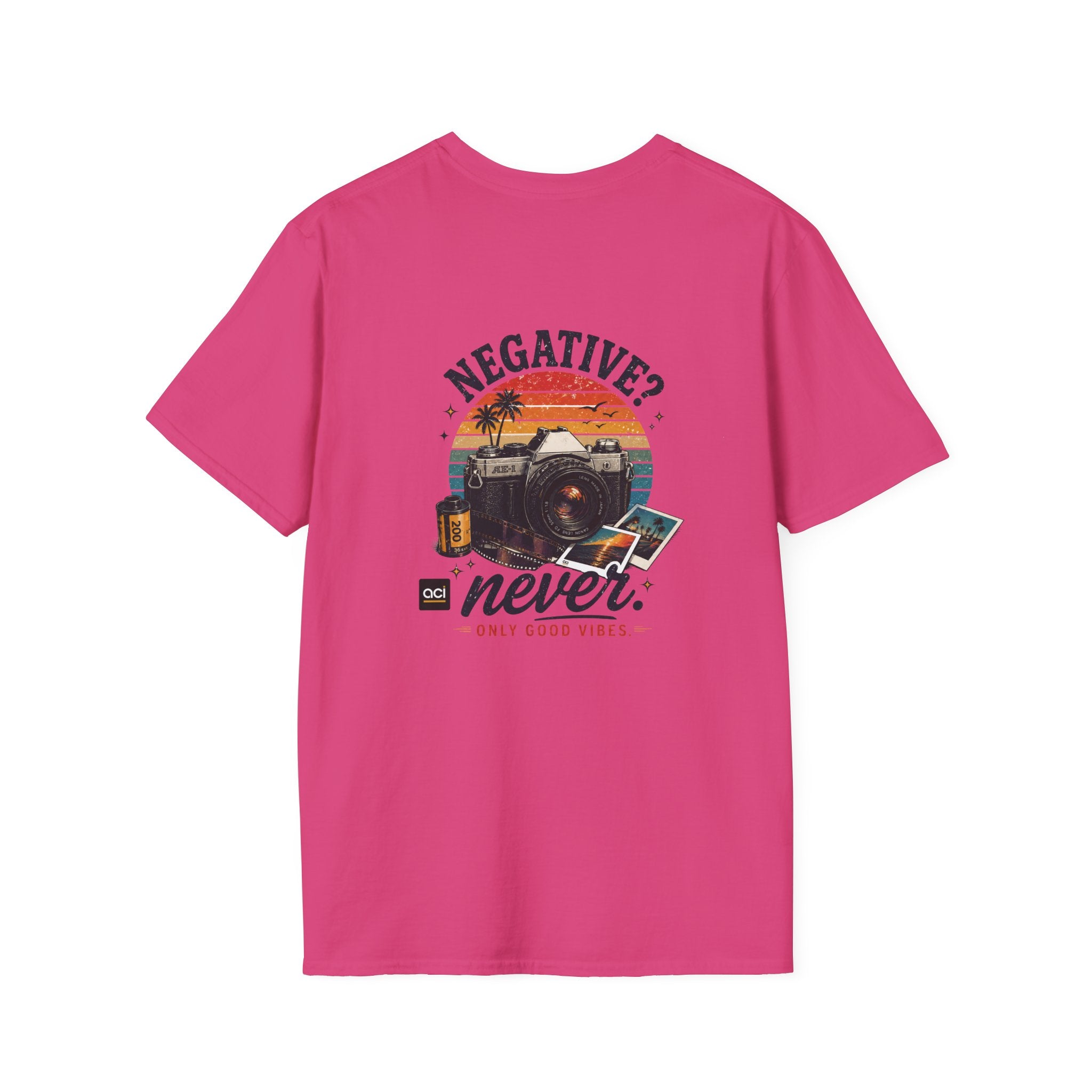 Retro ACI "Negative. Never." T-Shirt