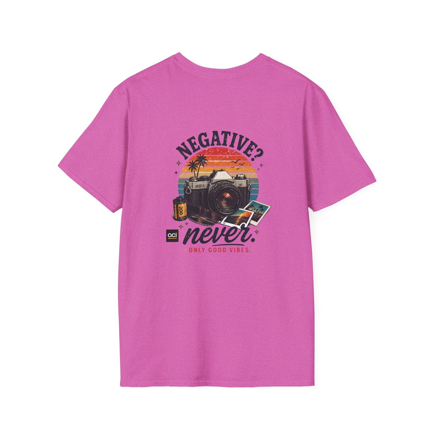 Retro ACI "Negative. Never." T-Shirt