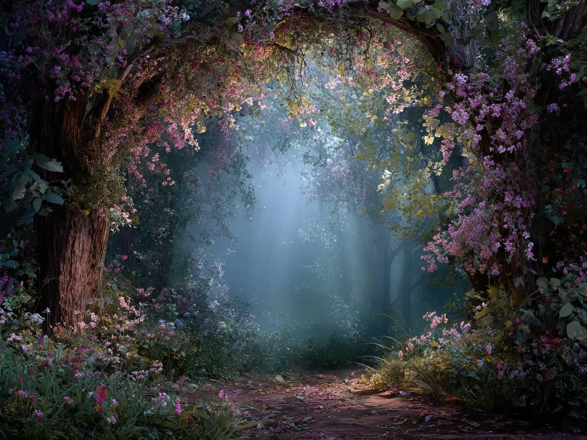 Purple Enchanted Forest
