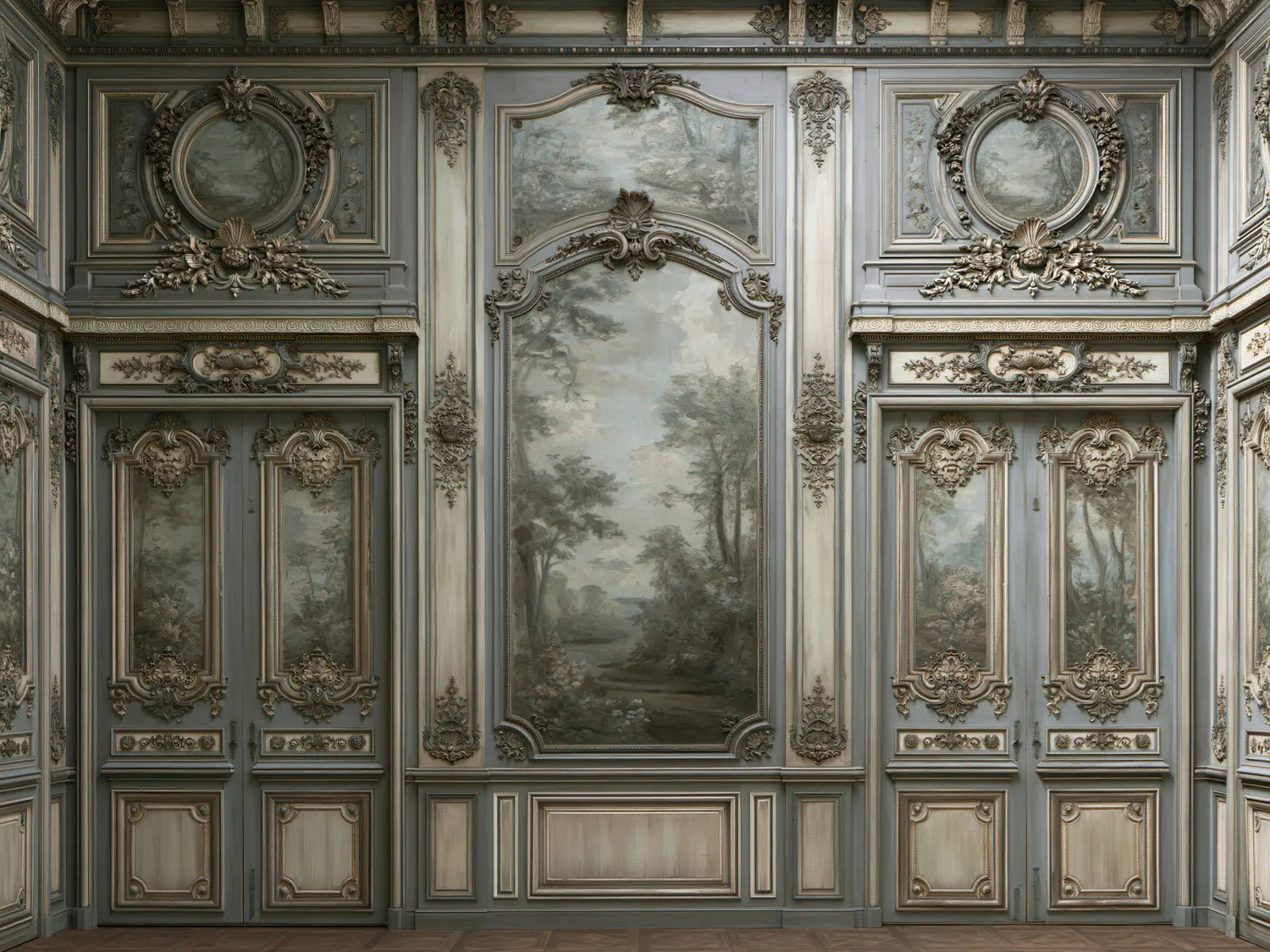 French Chateau 10x8