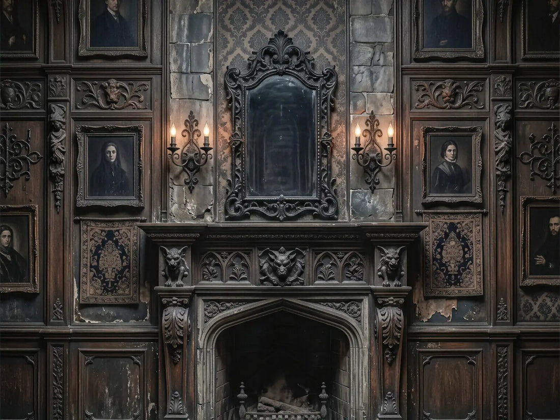 Laura Dark Gothic Haunted Wall 2