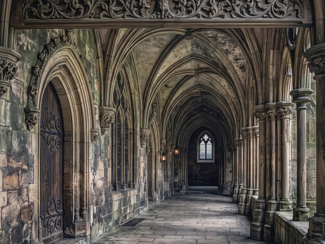 Laura Dark Gothic Hallway 1