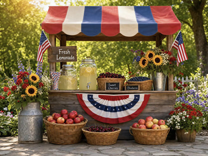 Patriotic Lemonade Stand
