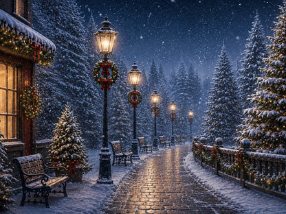 Evening Winter Stroll