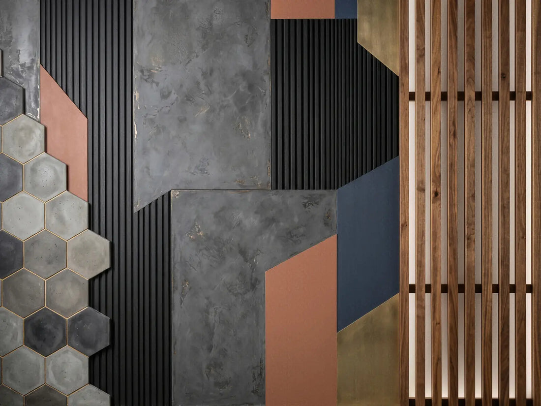 Laura Dark Modern Wall Display